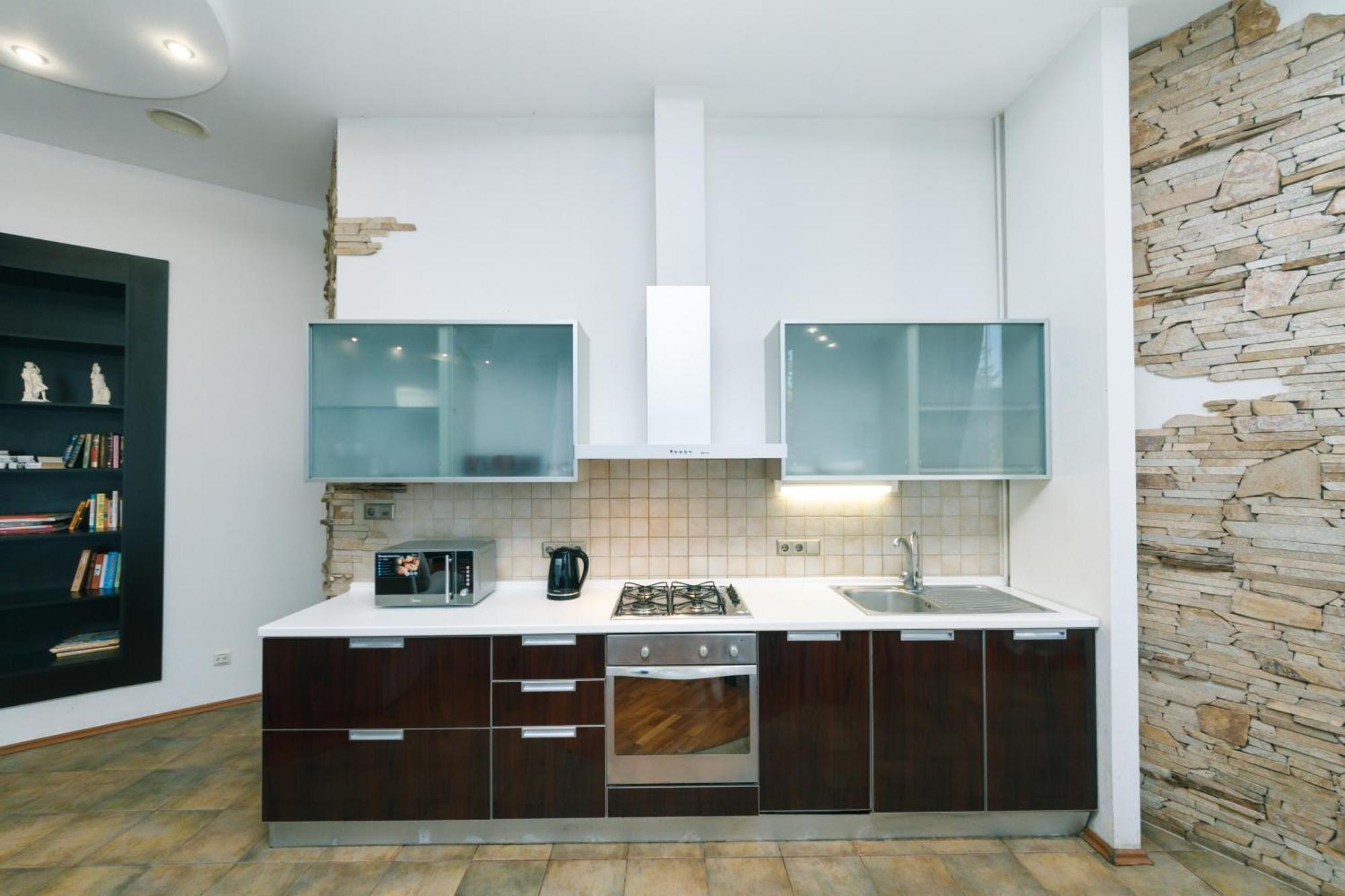 Apartamento Lux Near Maidan, Khreschutyk 3Br Kiev Exterior foto